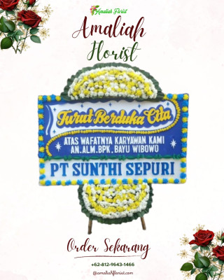 Papan Bunga Duka di Donokerto