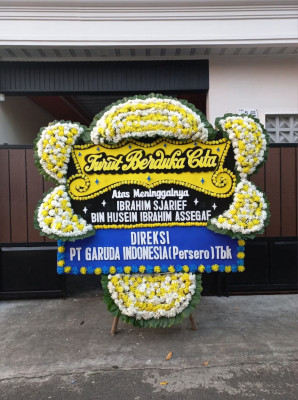 Papan Bunga Duka di Donokerto