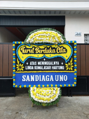Papan Bunga Duka di Donokerto